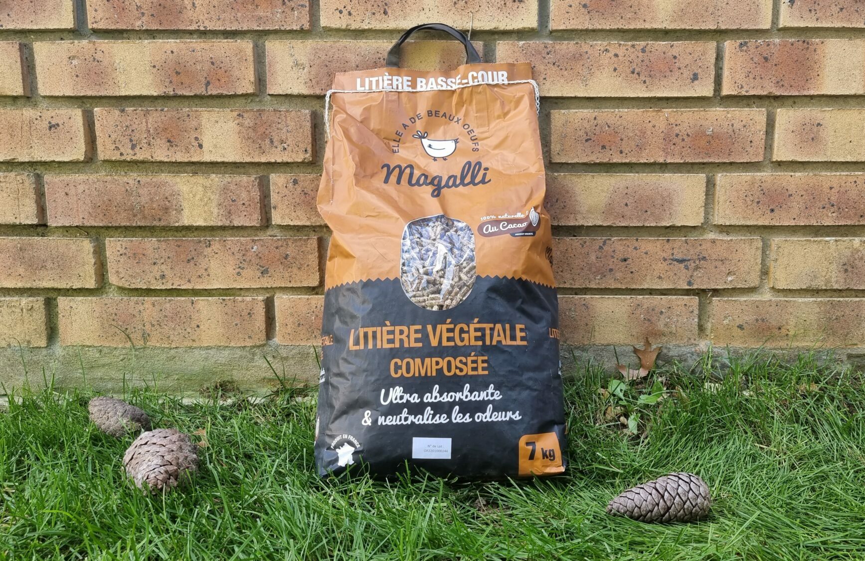 MAGALLI - Litière poule cacao - pack