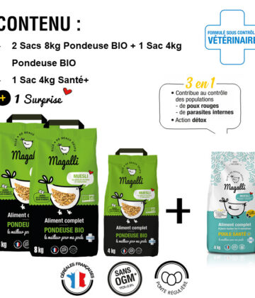 MAGALLI - BOX MUESLI PONDEUSE BIO