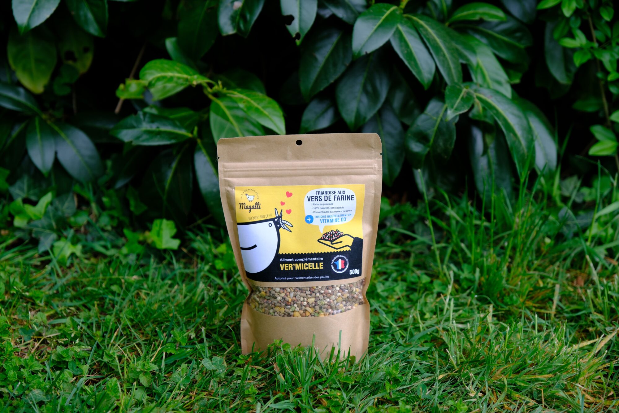 Friandise pour poule Ver'Micelle Magalli en sachet de 500g