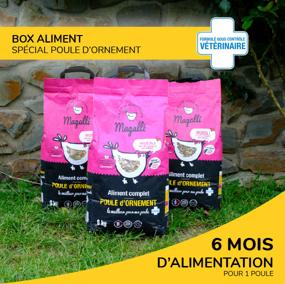 Box Aliment Spécial Poule d'Ornement