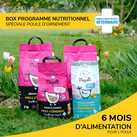 Box Programme Nutritionnel Spéciale Poule d'Ornement