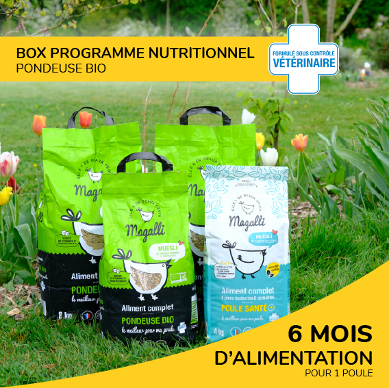 Box Programme Nutritionnel Pondeuse Bio